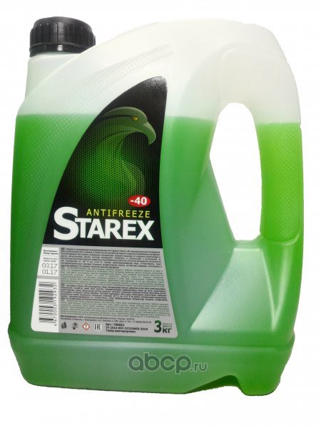 Антифриз STAREX Green 3кг